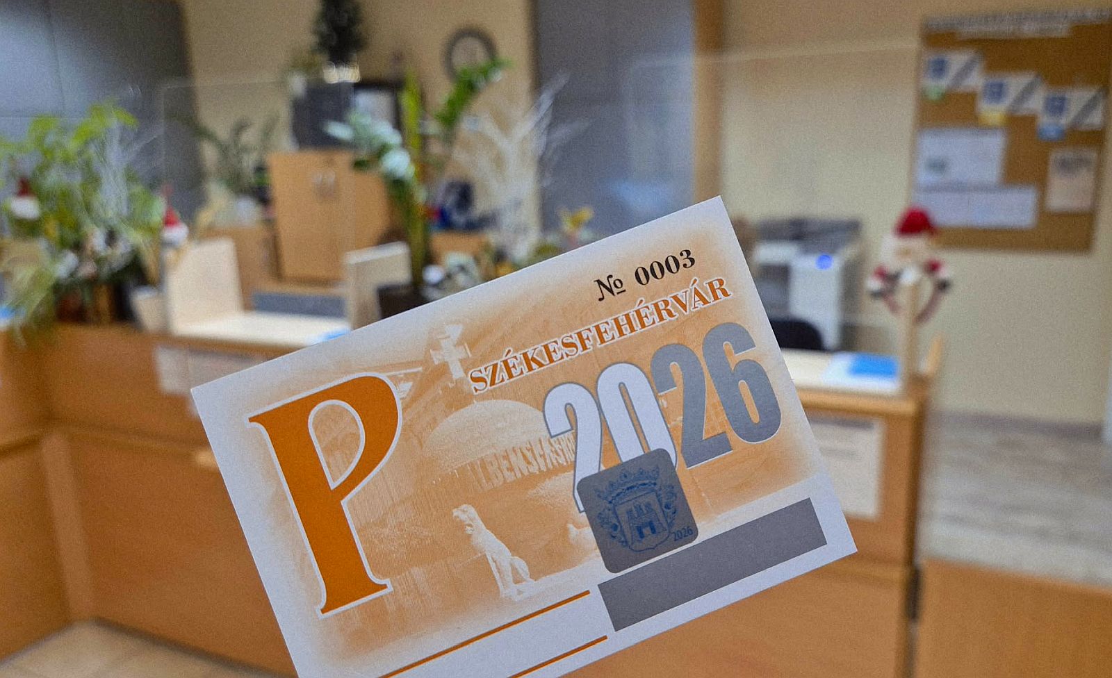 A megszokott rend szerint várja az ügyfeleket a Városgondnokság parkolási ügyfélszolgálata